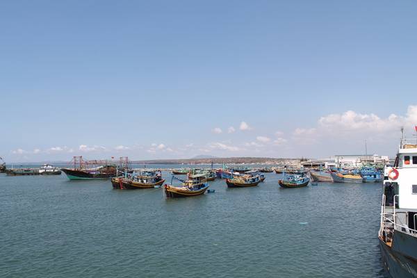 Cảng Phan Thiết. Ảnh: San San