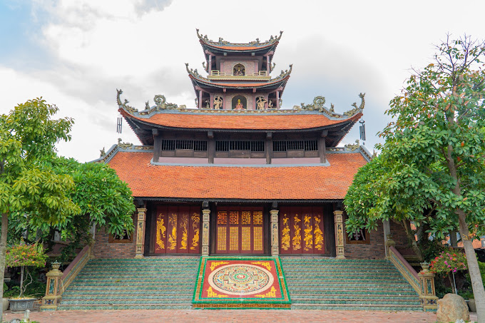 Chùa Tiêu Dao – ngôi chùa gốm sứ ghi dấu tinh hoa làng gốm Bát Tràng