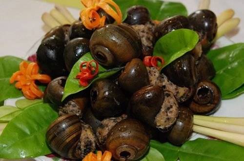 Ẩm thực Đồng Tháp - Ốc treo giàn bếp - iVIVU.com Ẩm thực Đồng Tháp - Ốc treo giàn bếp - iVIVU.com