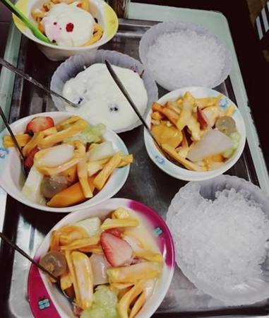 Hoa quả dầm Tô Tịch Hà Nội