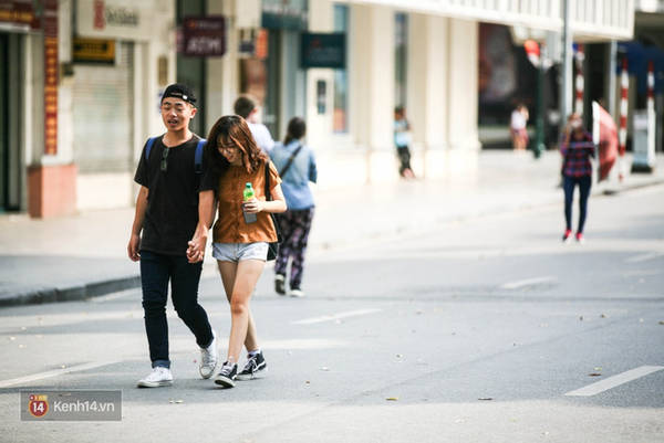 Phố đi bộ Hà Nội khiến nhiều người nhớ về Hà Nội