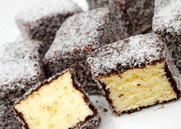 Bánh Lamington, Australia