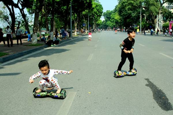 Hoạt động thể thao phố đi bộ Hà Nội
