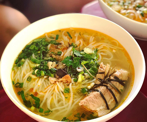 Bún cột - món ăn đường phố Quy Nhơn