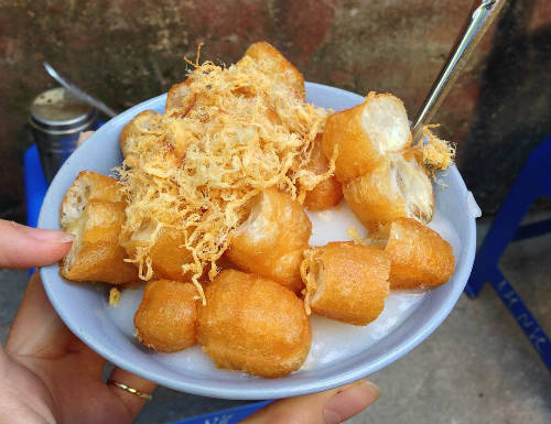 Cháo sườn - món ngon Hà Nội khi trời lạnh