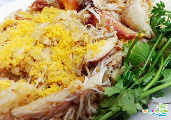 Cơm chiên ghẹ - món ăn Phú Quốc