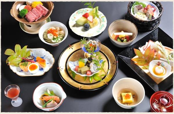 Kaiseki tại khu nghỉ dưỡng Fumimaro Konoe