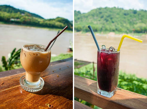 Cà phê Lào đặc trưng - món ăn vặt Lào được nhiều du khách yêu thích