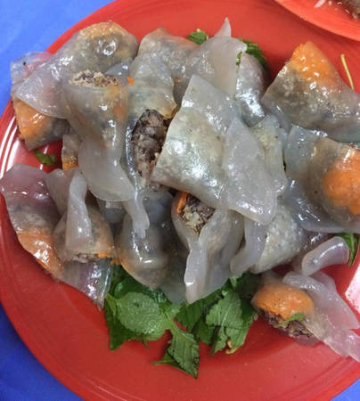Bánh bột lọc món ăn vặt Hoàn Kiếm