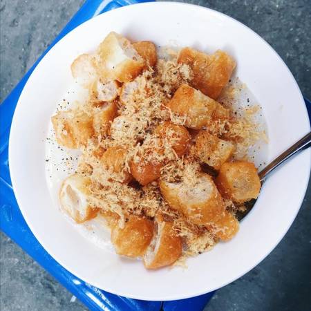 Cháo sườn món ăn vặt Hoàn Kiếm