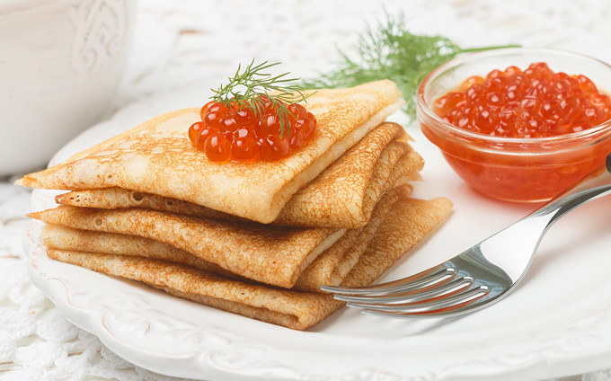Blini - Món ăn Nga truyền thống