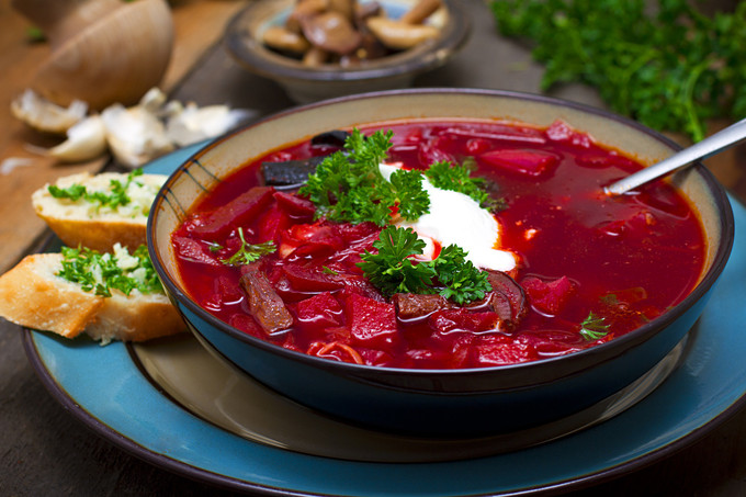 Borscht - Món ăn Nga nổi tiếng