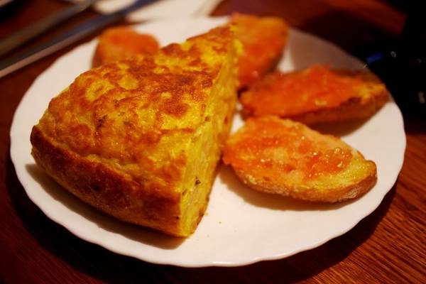 Tortilla Española - món trứng chiên kiểu Tây Ban Nha