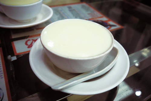Pudding sữa nóng món ngon Macau