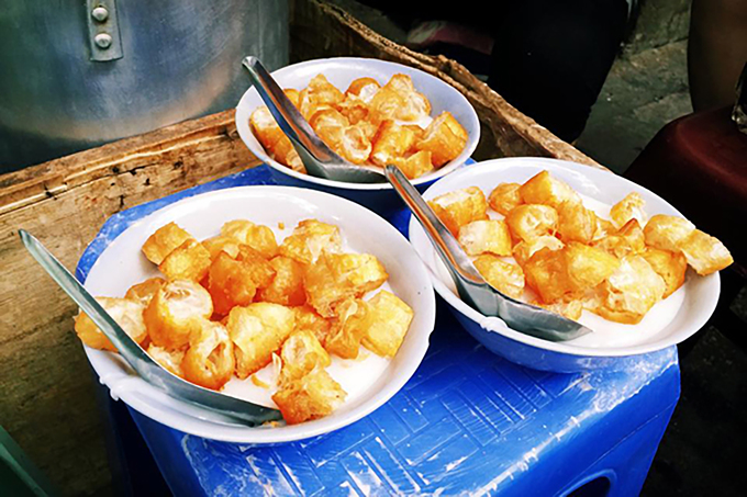 Cháo sườn sụn món nóng Hà Nội