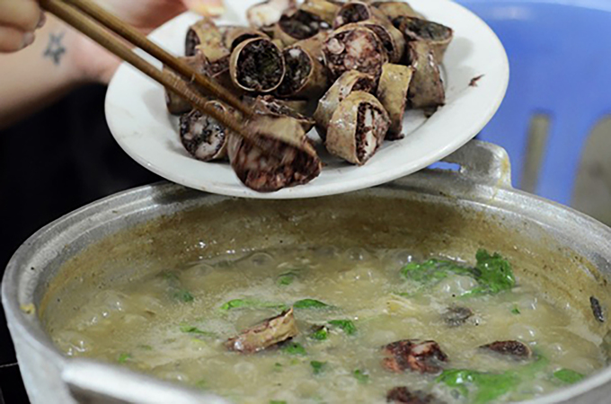 Lẩu cháo món nóng Hà Nội