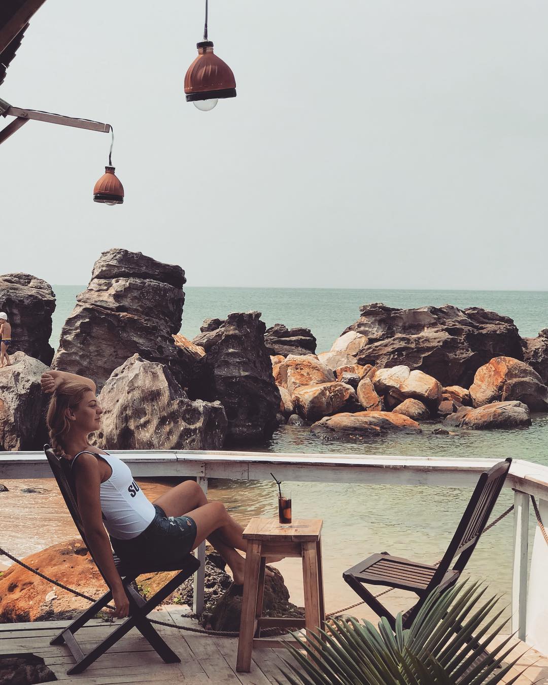 The Rock Corner Beach Bar view biển Phú Quốc