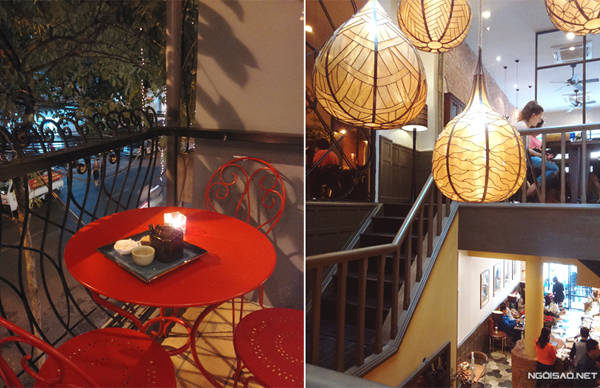 Thiết kế nội thất sang trọng của RuNam Cafe