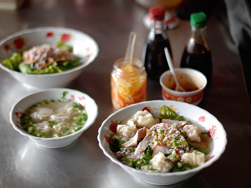 Hủ tiếu hoành thánh quận Gò Vấp Sài Gòn