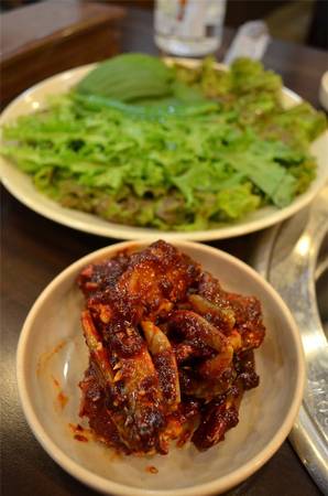 Không gian bên trong tiệm thịt nướng Seoul Mapo Sutbul Galbi