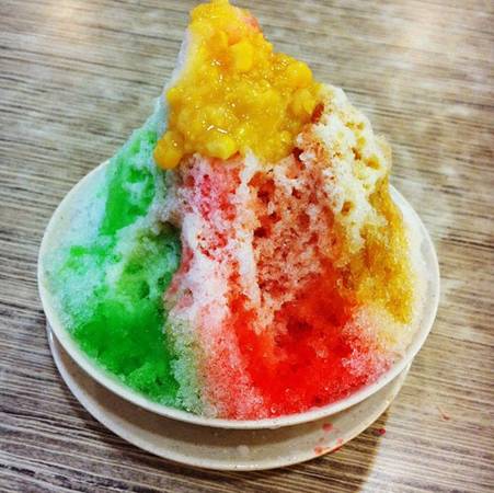 Ice kachang - Đá bào tráng miệng ẩm thực Singapore
