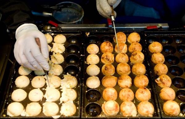 Takoyaki Nhật Bản món ăn đường phố