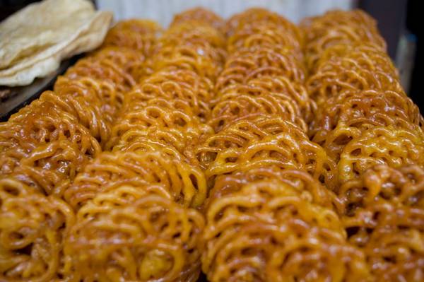 Jalebi Ấn Độ món ăn đường phố