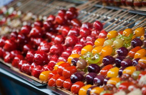 Kẹo hồ lô Trung Quốc món ăn đường phố