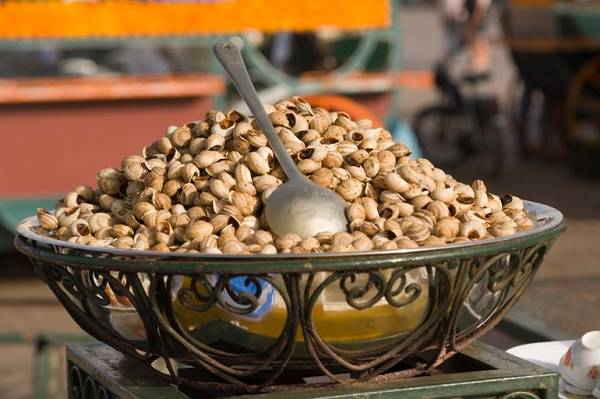 Súp ốc Ma Rốc món ăn đường phố