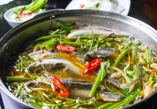 Lẩu cá kèo Bà Huyện Thanh Quan - món ngon quận 3 nước lẩu đậm đà