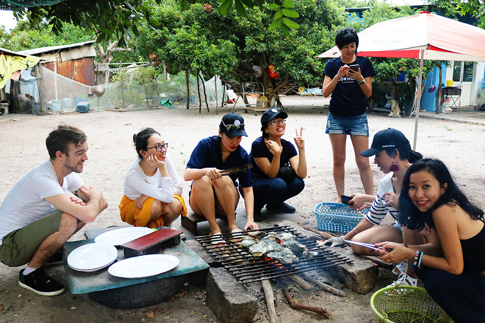 Du lịch Vũng Tàu - Hải sản trên đảo Gò Găng