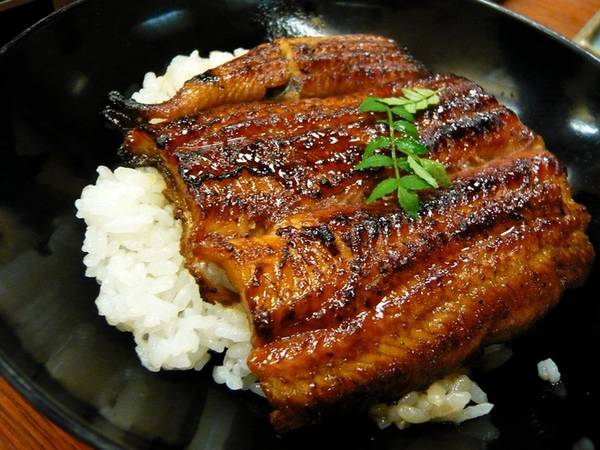 Unagi là món lươn nướng, một trong những món ăn đắt tiền ở Nhật Bản vì độ dai và hương vị đặc biệt. Lươn thường ăn kèm với donburi (các món ăn bằng chén cơm), hoặc đĩa cơm. Nước sốt thịt nướng ngọt ngọt được phết lên trên thịt lươn trước khi nấu.