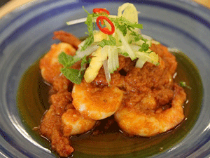 Sambal udang tôm xào ớt Malaysia