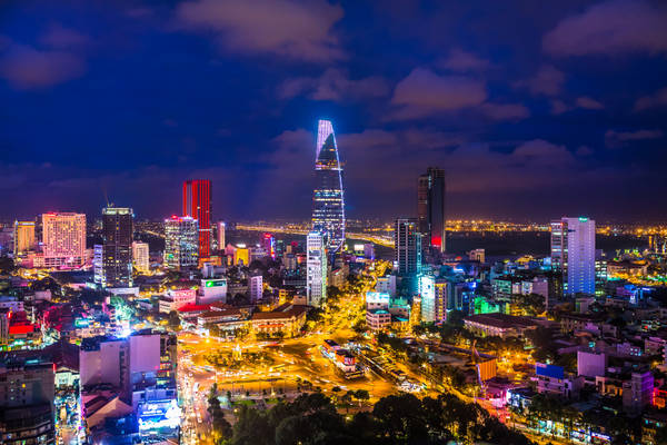 Vẻ đẹp của Sài Gòn nhìn từ trên cao