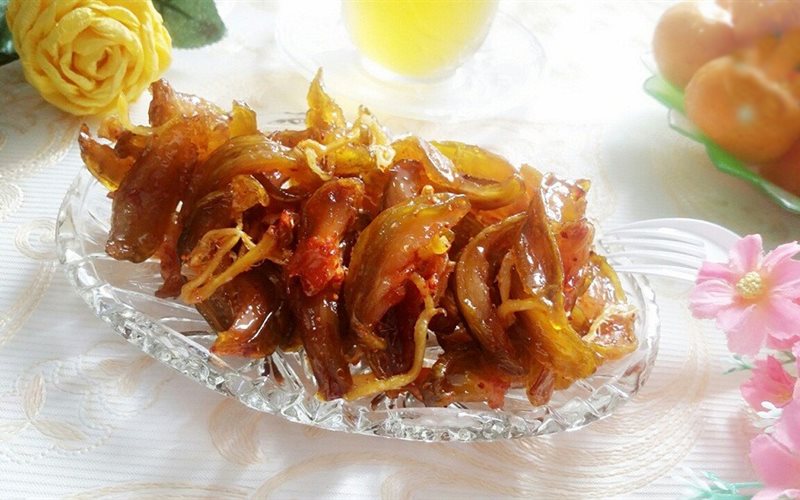 Mứt cóc dẻo chua cay cho mứt Tết