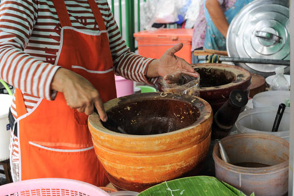 Món ăn đường phố Bangkok - Som Tam Món ăn đường phố Bangkok - Som Tam