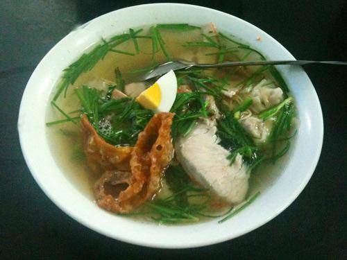 20-mihoanhthanh Mỳ vằn thắn Bình Tây ở phố Hàng Chiếu
