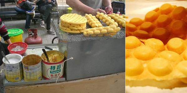 Gai Daan Jai Bánh quế trứng món ăn Hong Kong