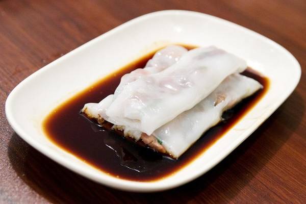 Cheong Fun Bánh cuốn nhân món ăn Hong Kong