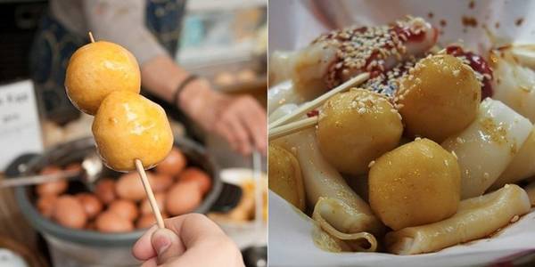 <strong>Yu Dan (Cá viên): </strong>Thường được làm từ cá tuyết và chấm với một loại sốt cay đặc biệt, Yu Dan là món bạn không nên bỏ qua ở các chợ đêm.