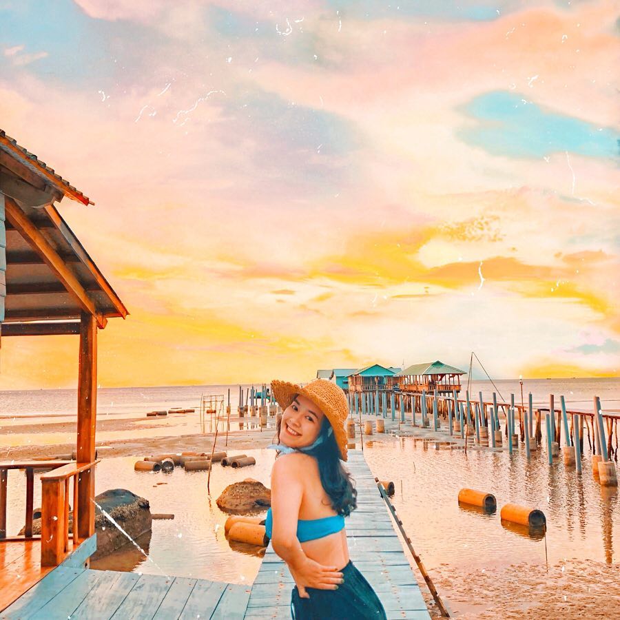 Ngắm bình minh làng chài Hàm Ninh du lịch Phú Quốc