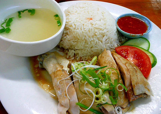 214-1 Món ngon Singapore - Cơm gà Singapore - iVIVU.com