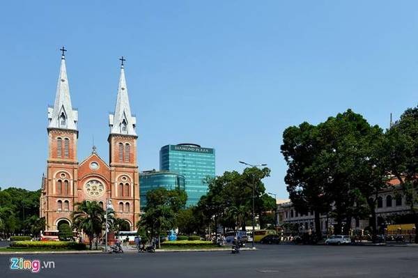 Nhà thờ Đức Bà. Ảnh: Tuấn Mark.