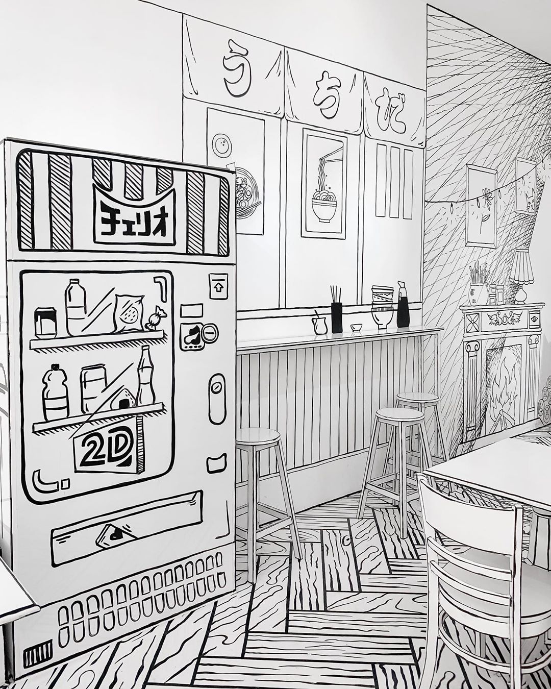 Góc chụp hình 2D Coffee Sài Gòn