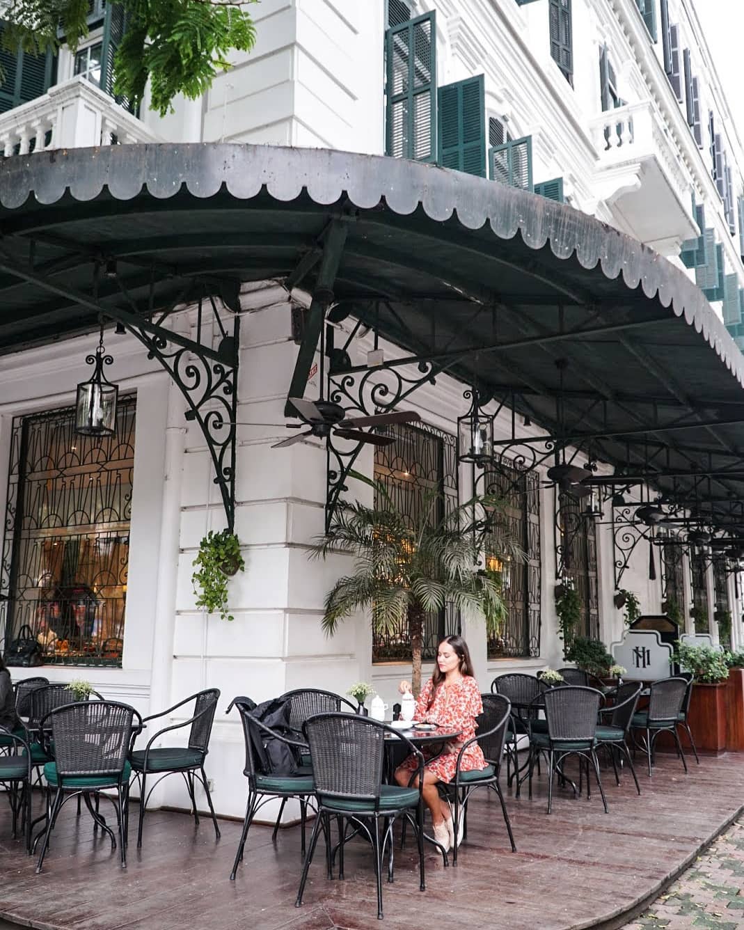 Sofitel Legend Metropole Hà Nội quán cà phê La Terrasse