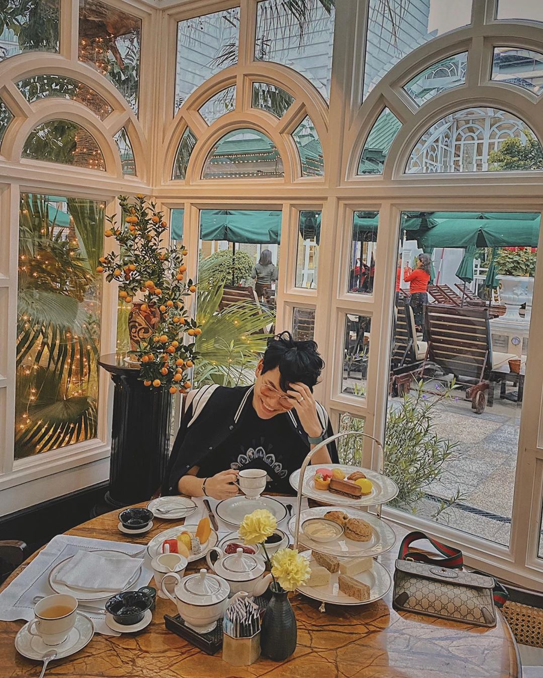Sofitel Legend Metropole Hà Nội nhà hàng buffet sáng
