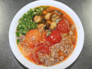 Bún riêu ốc tại quán ăn Bắc Sài Gòn
