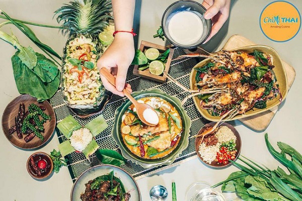 Các món đặc sản Thái tại Chilli Thai Sài Gòn