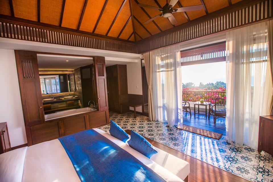 Không gian biệt thự sang trọng tại resort Cam Ranh
