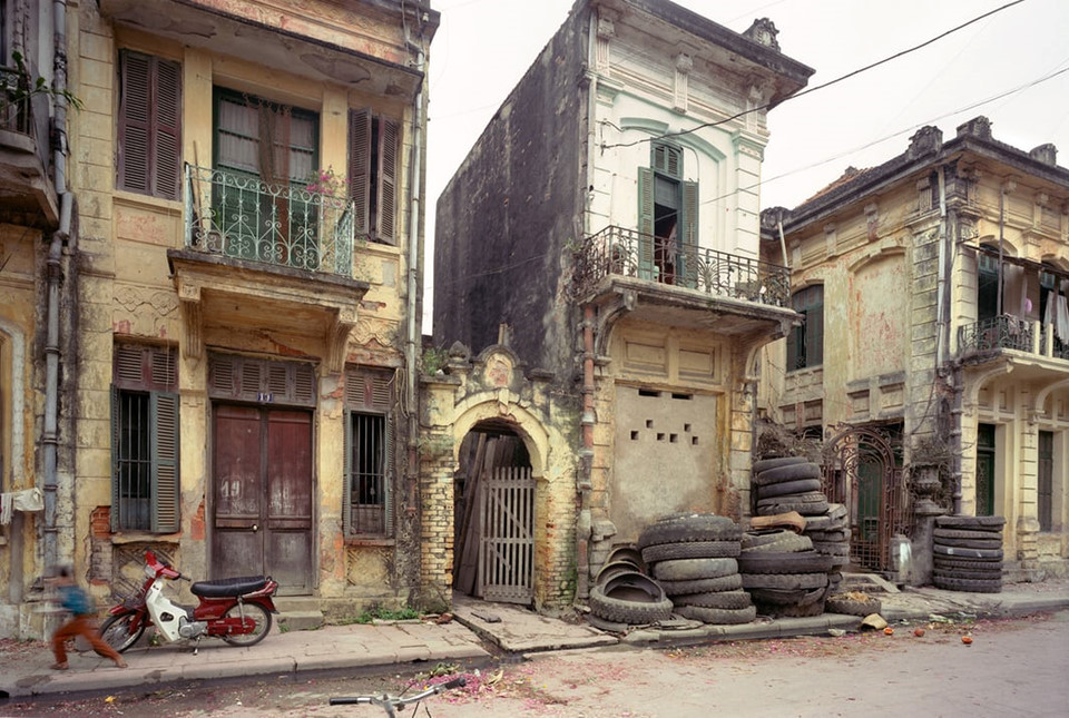 19 Nguyễn Quang Bích, 1991: Nhà cổ kiến trúc Pháp tại Hà Nội